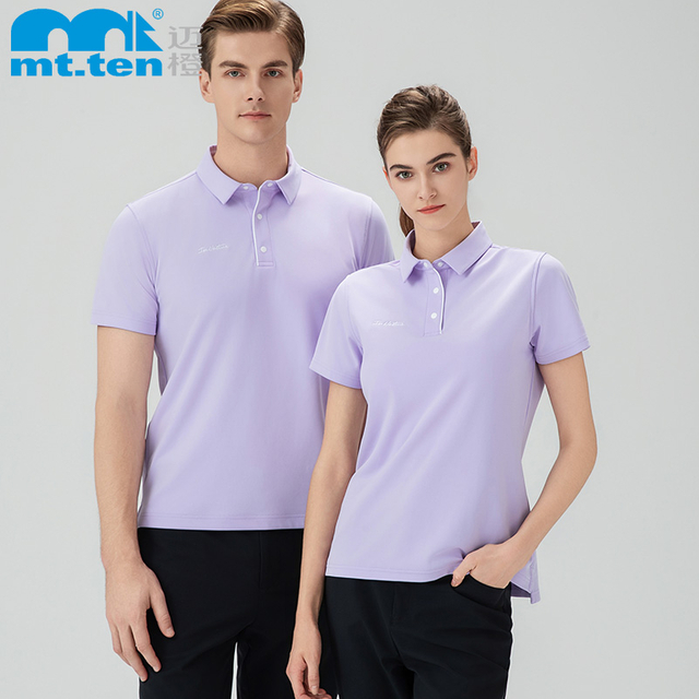 mt.ten 迈橙户外 2024新款 短袖POLO/女 812408 短袖POLO/男 912407 