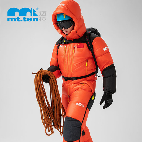 mt.ten 迈橙户外 高山连体羽绒服 珠峰定制款
