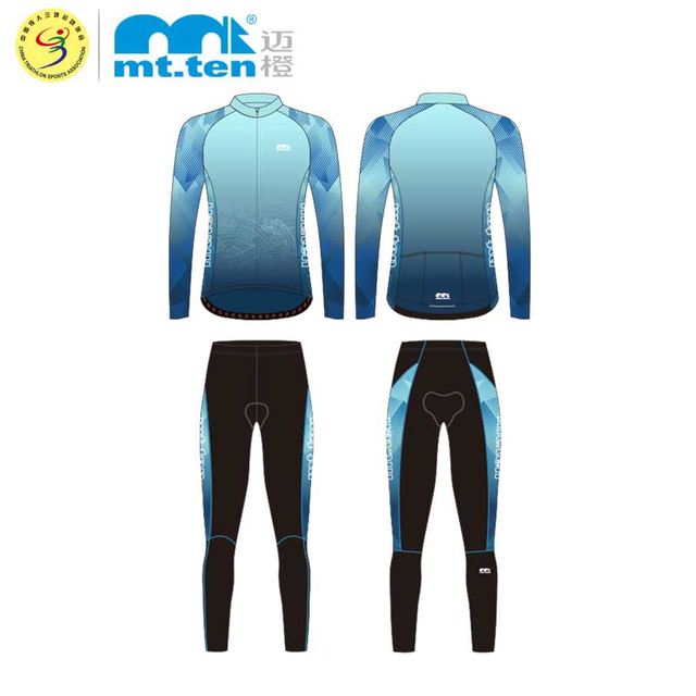 【铁三订制】长袖骑行套装