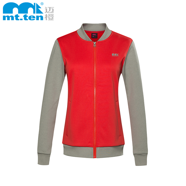 mt.ten 迈橙户外 棒球领卫衣外套 女款81766
