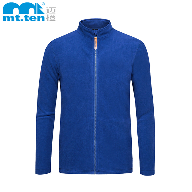 mt.ten 迈橙户外 男女纯色外套 普姆立领抓绒衣【91735、81736】
