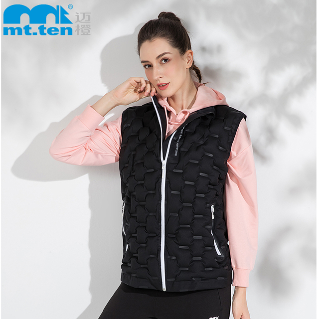 2021迈橙秋冬新款 -空气保暖夹克背心 充气马甲 【912185】